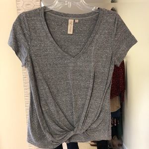 Allison Joy tee with built in tied waist
